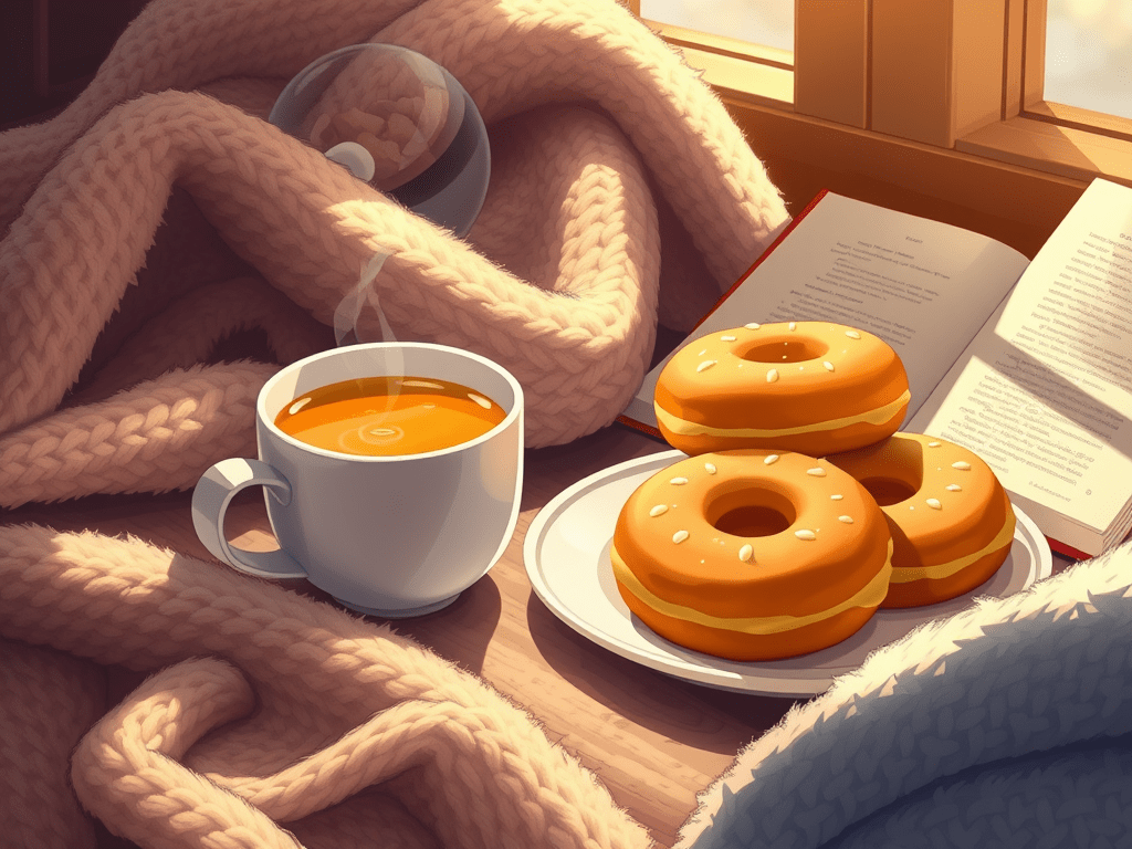 Friozinho, chá e rosquinhas: pequenos confortos para se&nbsp;aquecer